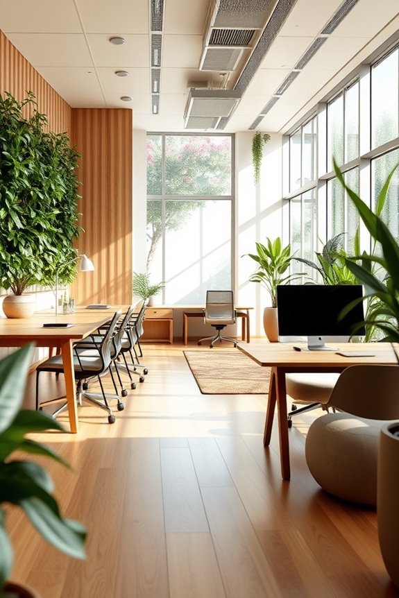 sustainable office design elements