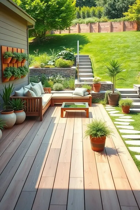 sustainable outdoor space creation