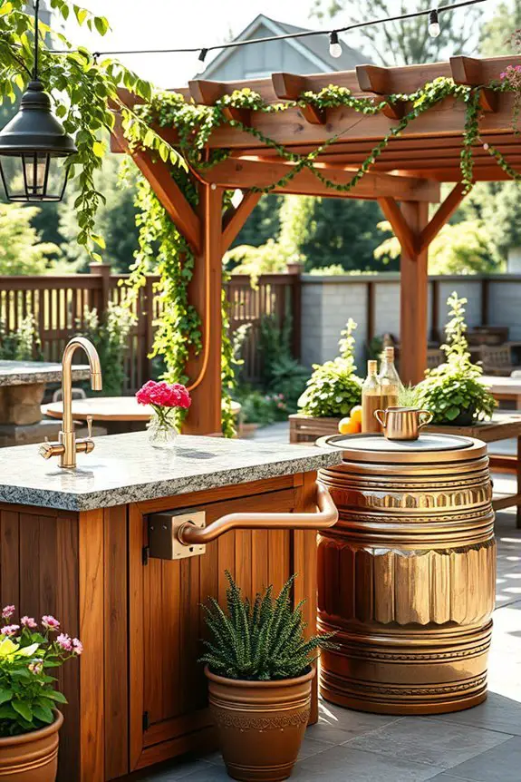 sustainable rainwater collection system