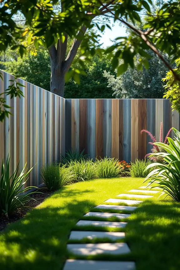 sustainable reclaimed wood fencing