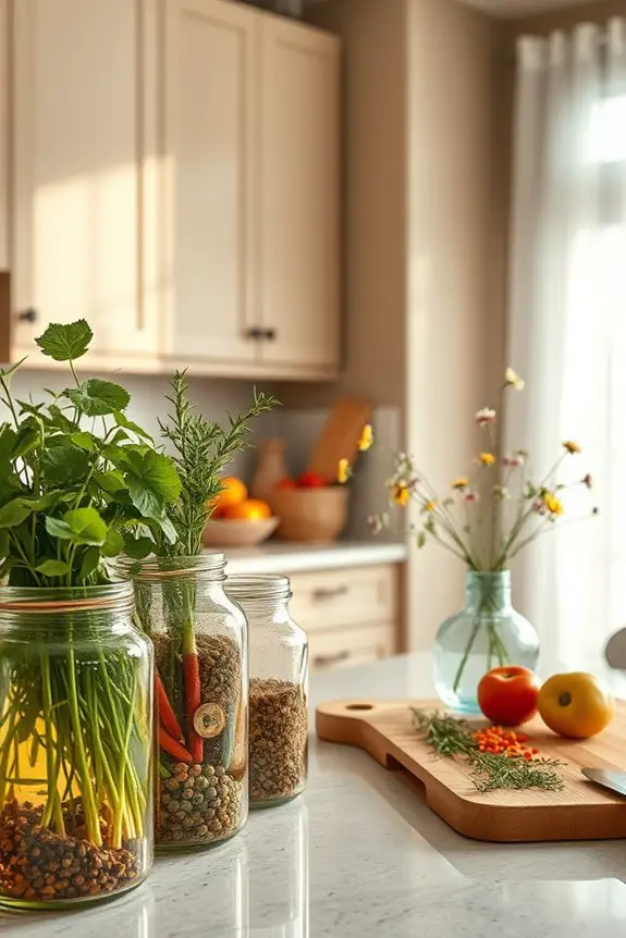 sustainable recycled glass decor