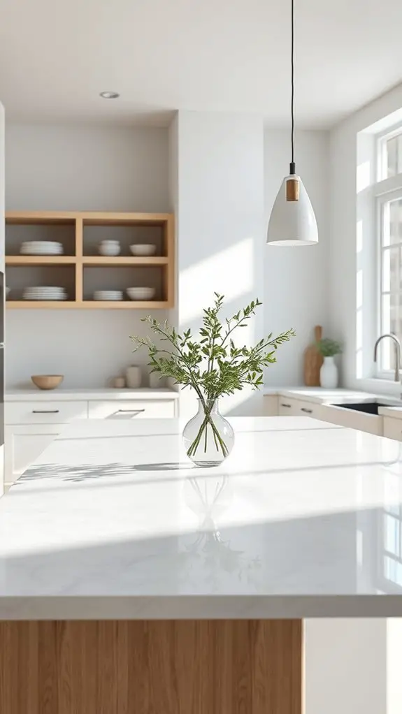 sustainable sleek countertop designs