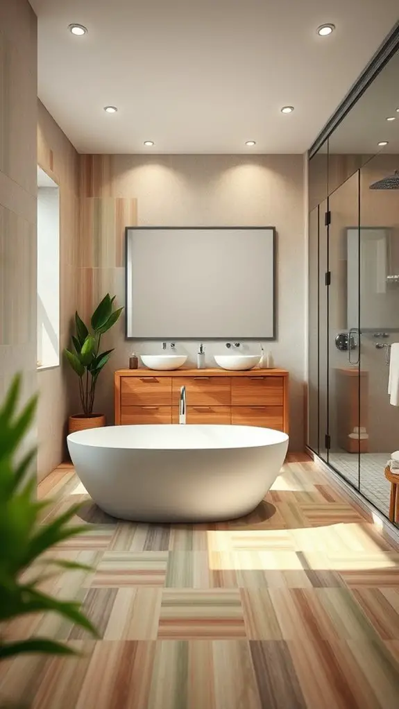 sustainable stylish bamboo tiles