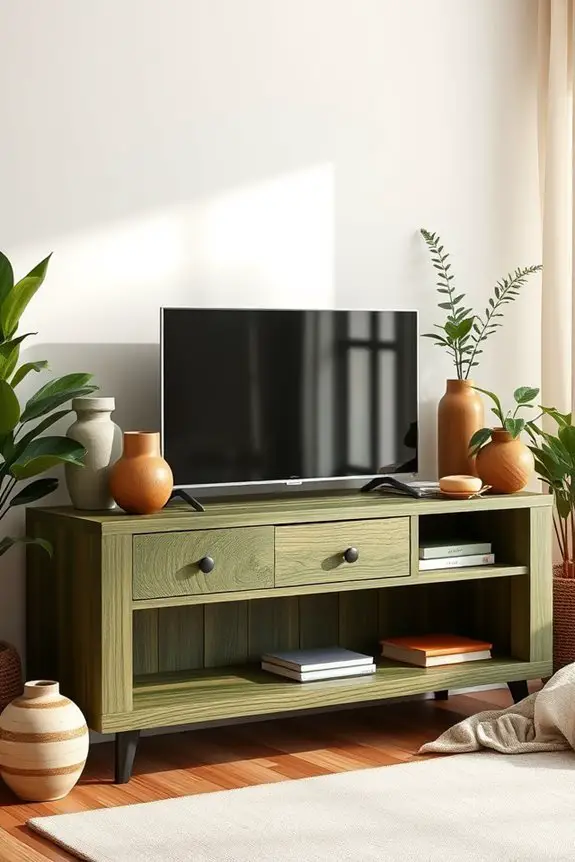 sustainable stylish green furniture