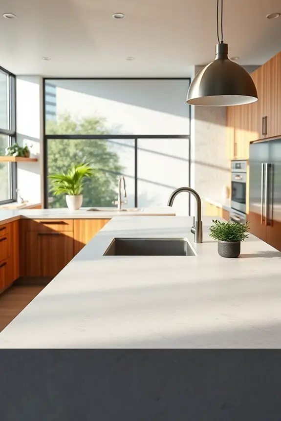 sustainable stylish kitchen surfaces