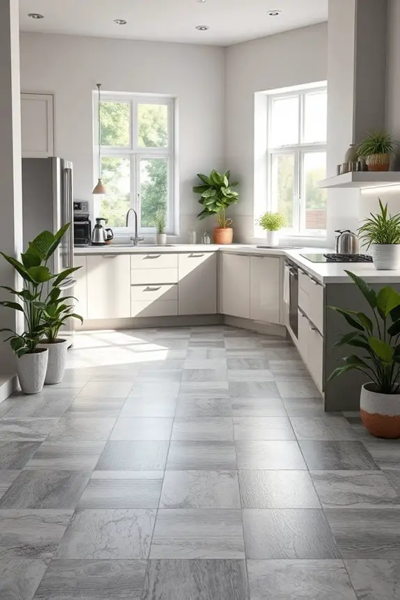 sustainable stylish kitchen tiles