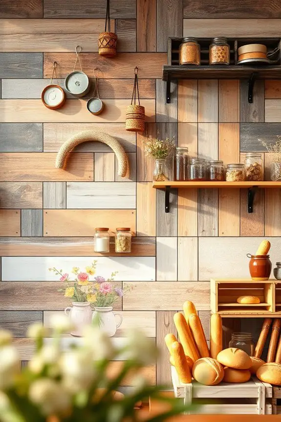 sustainable upcycled bakery decor