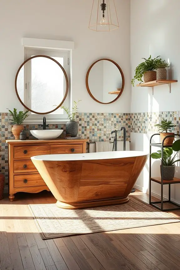 sustainable upcycled bathroom materials