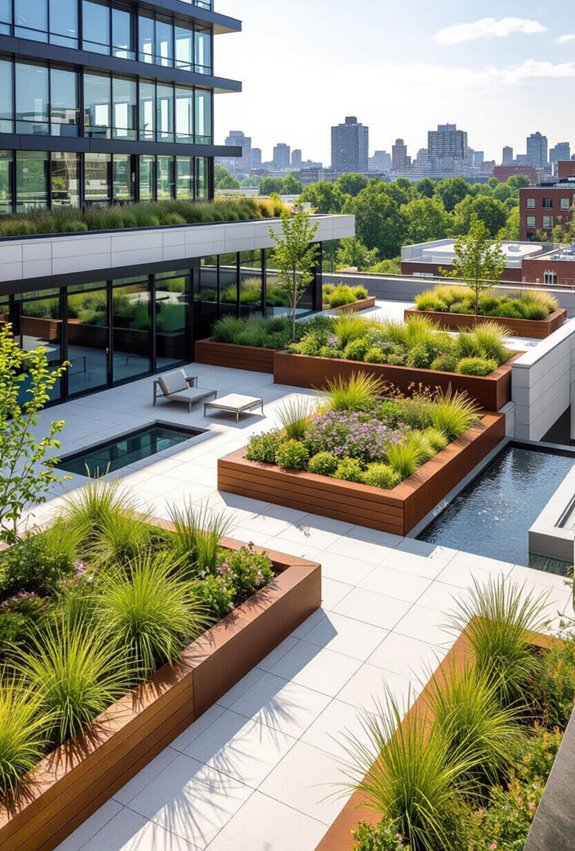 sustainable urban rooftop gardens