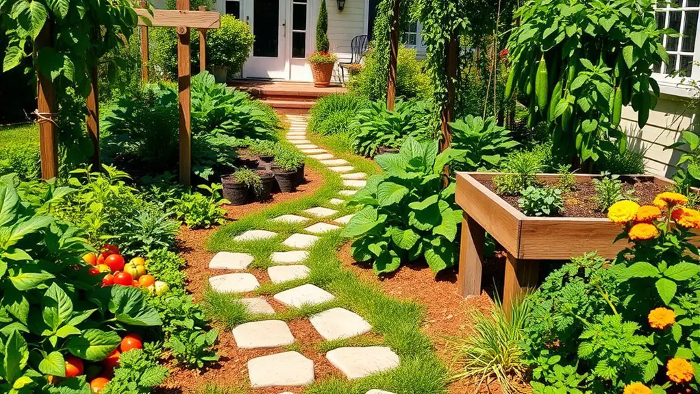 sustainable vegetable garden ideas