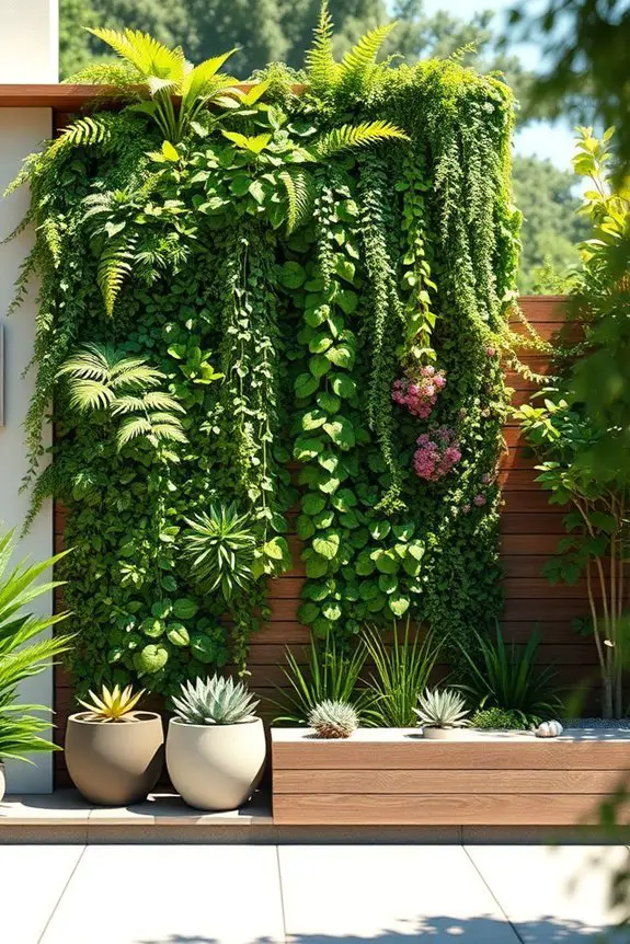 sustainable vertical garden design