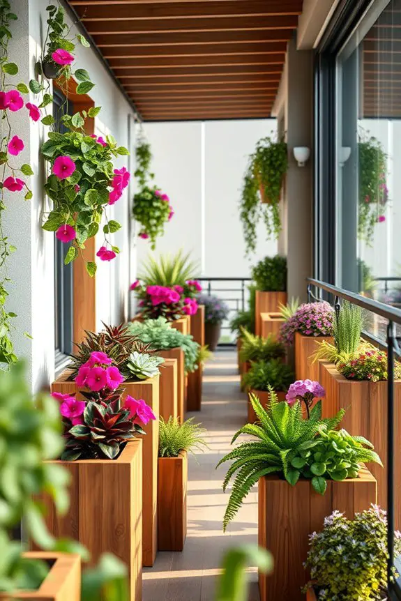 sustainable wooden planter solutions