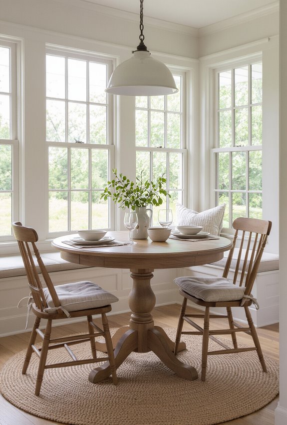 swap seasonal garlands for ambiance