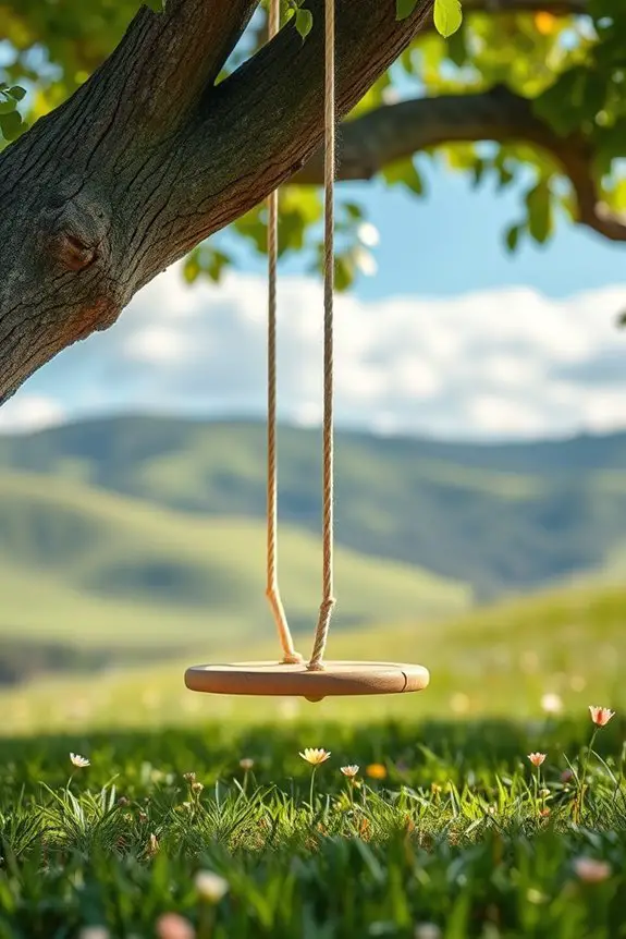 swinging smiles and laughter