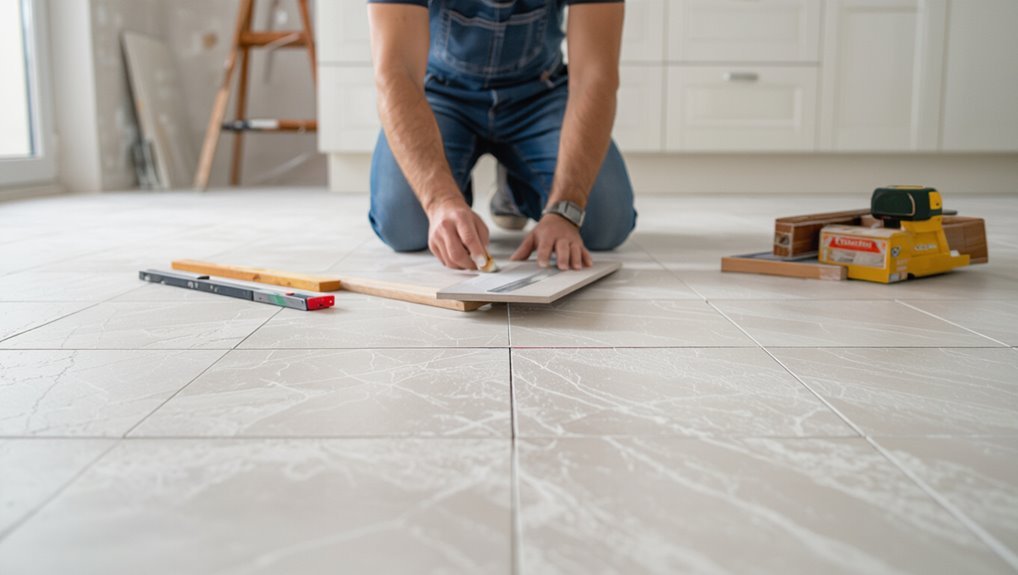symmetrical tile layout planning