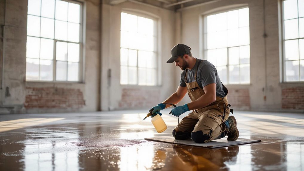 systematic stain application techniques