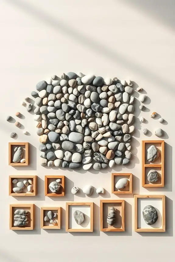 tactile pebble art creations