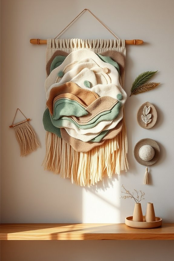 tactile vibrant felt designs