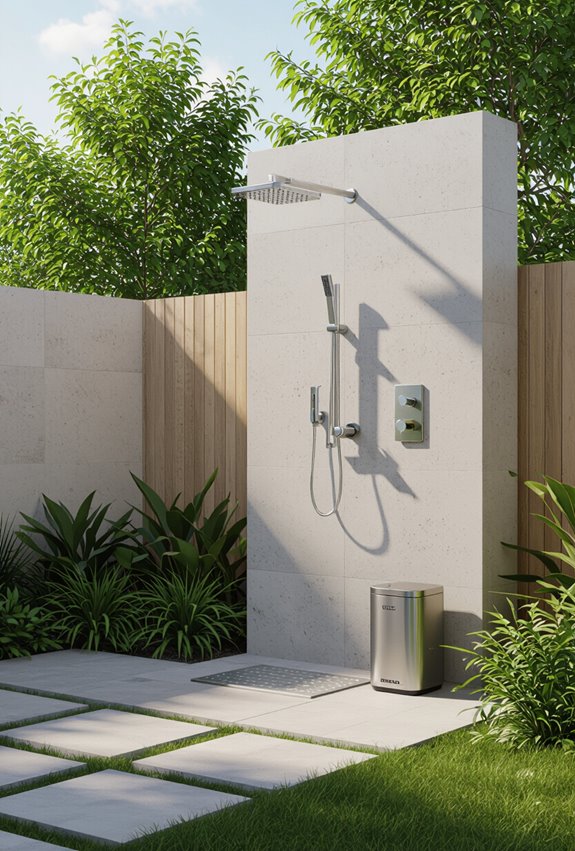 tankless vs tanked outdoor
