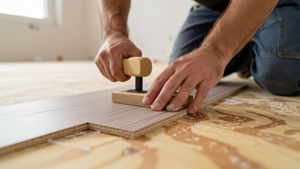 tap stagger align seams