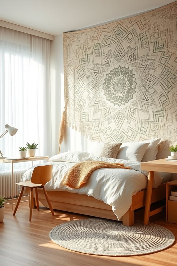 tapestry layering for decor