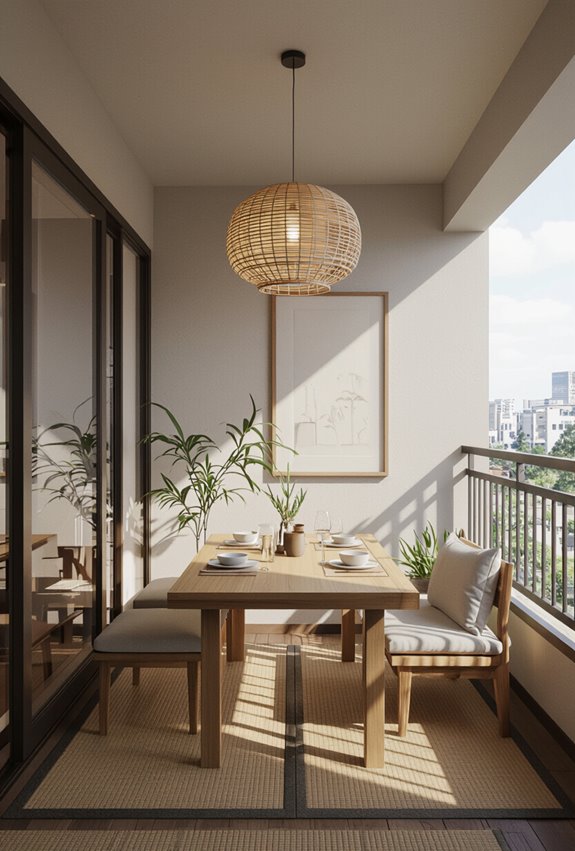 tatami dining minimalist ritual
