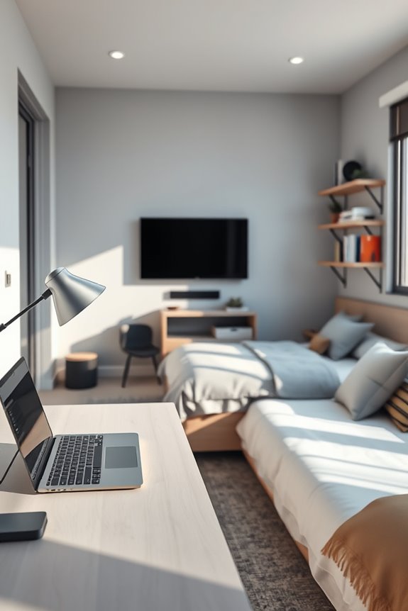 tech savvy dorm enhancements