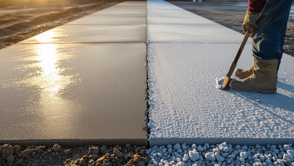 temperature impacts concrete curing