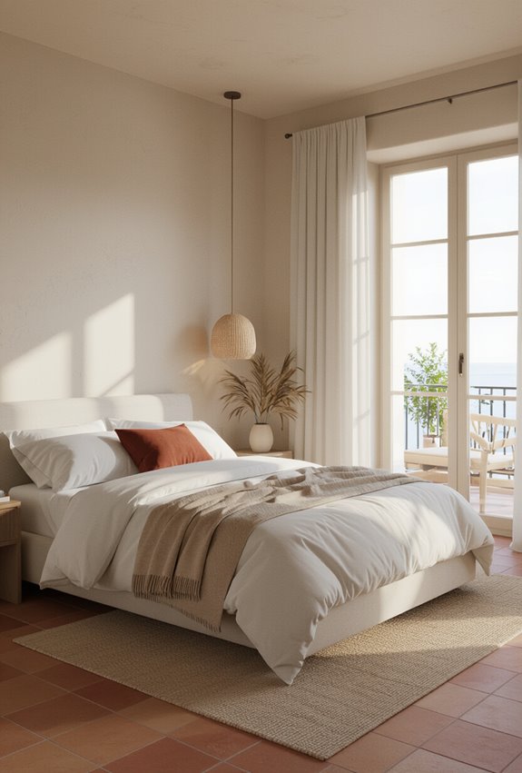 terracotta tiles rustic accents