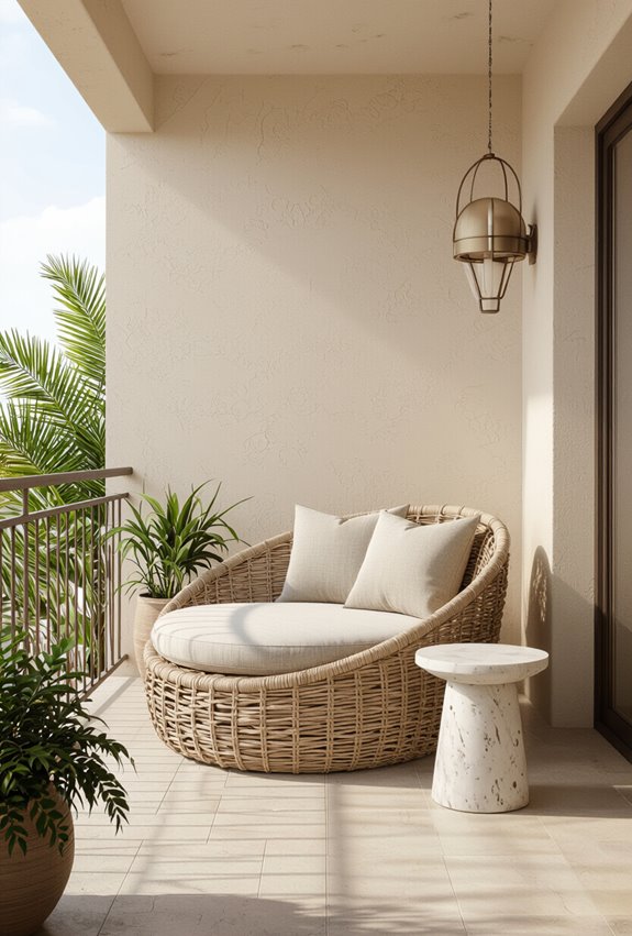 terracotta white woven cobalt