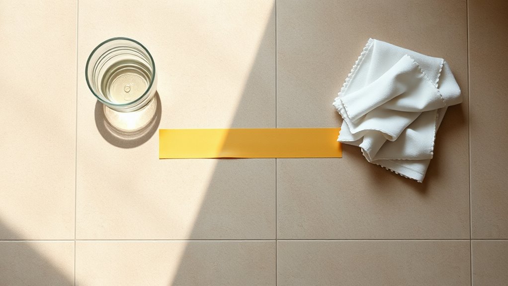 test cleaner in hidden area