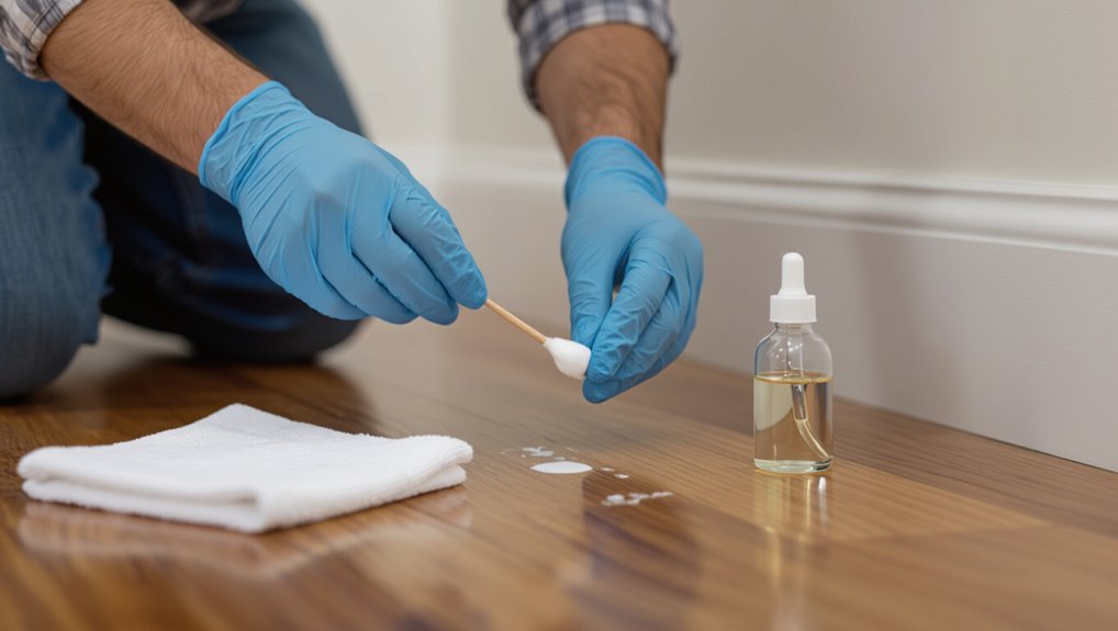 test cleaning method first