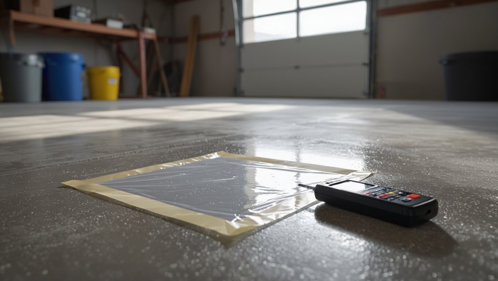 test concrete moisture levels