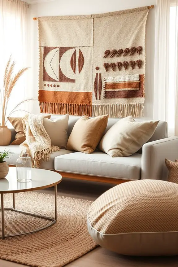textile art enhances warmth