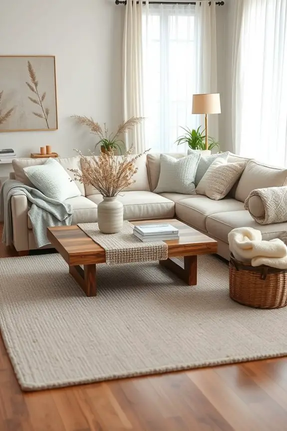textiles create warm atmosphere