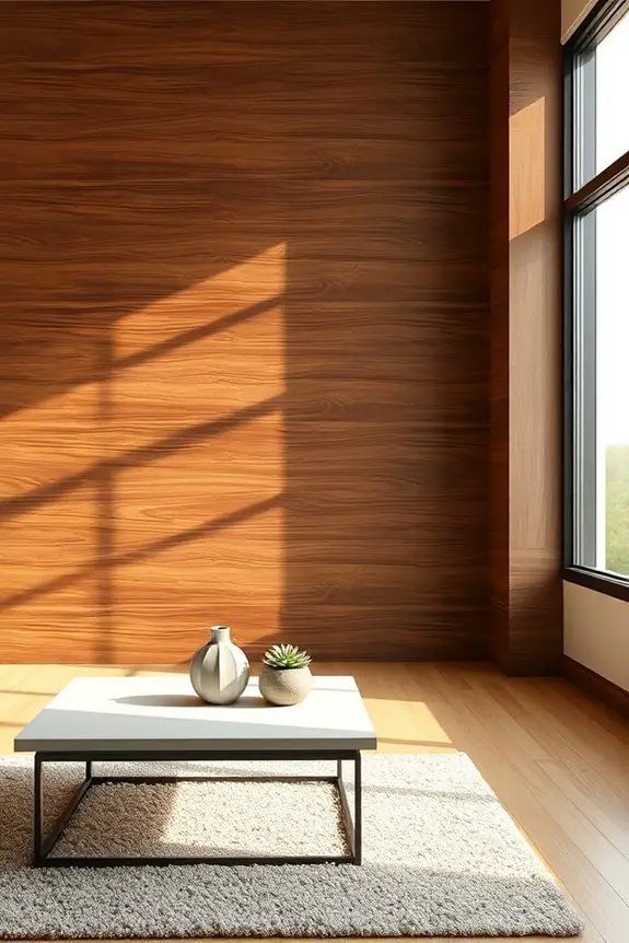 textured brown wall elegance