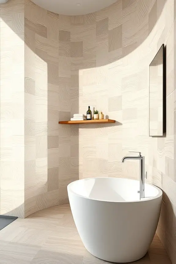 textured ceramic tile elegance