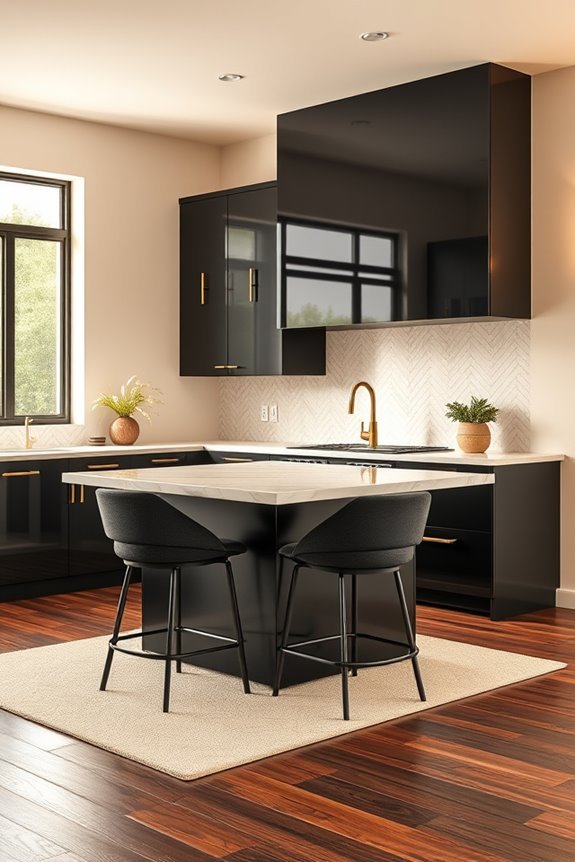 textured elegance in kitchens