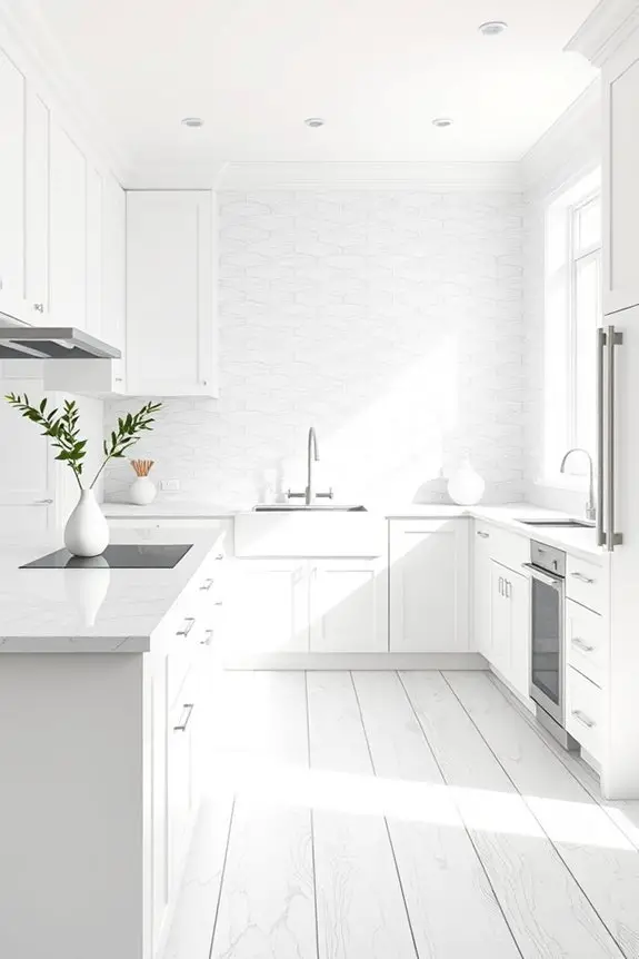textured elegance in white