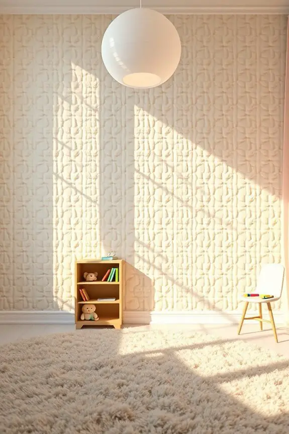 textured fabric wall panels