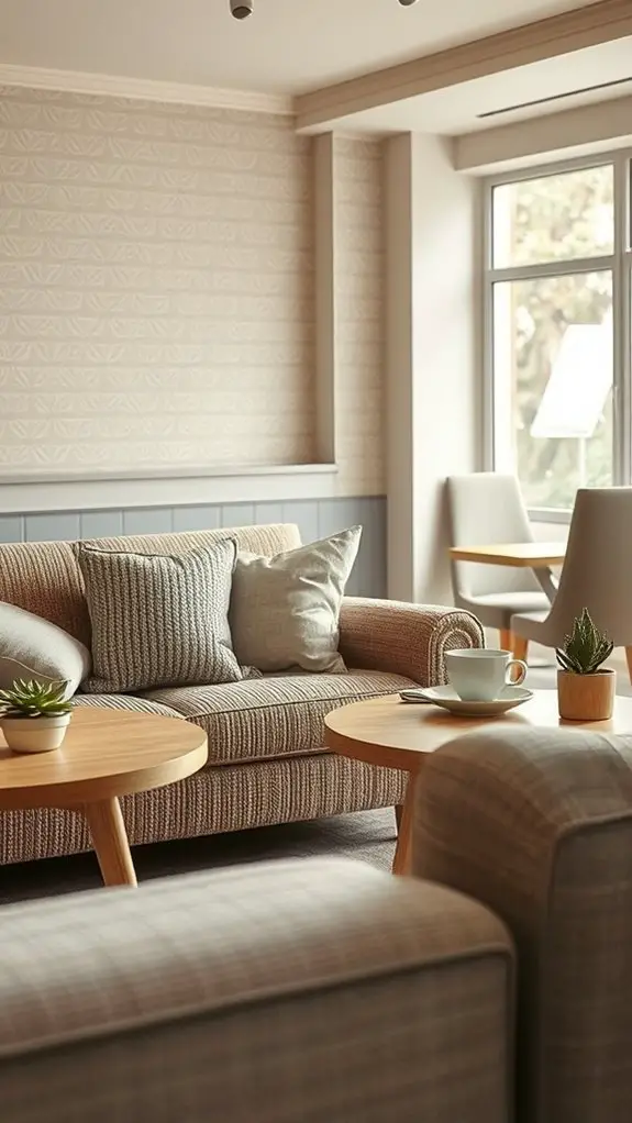 textured fabrics enhance atmosphere