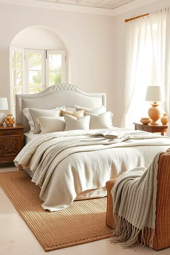 textured fabrics enhance decor