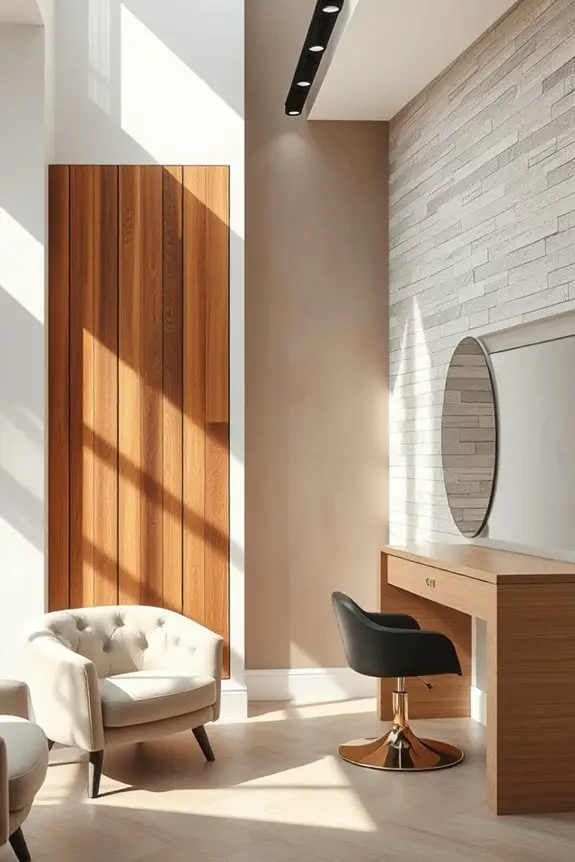 textured finishes enhance aesthetics