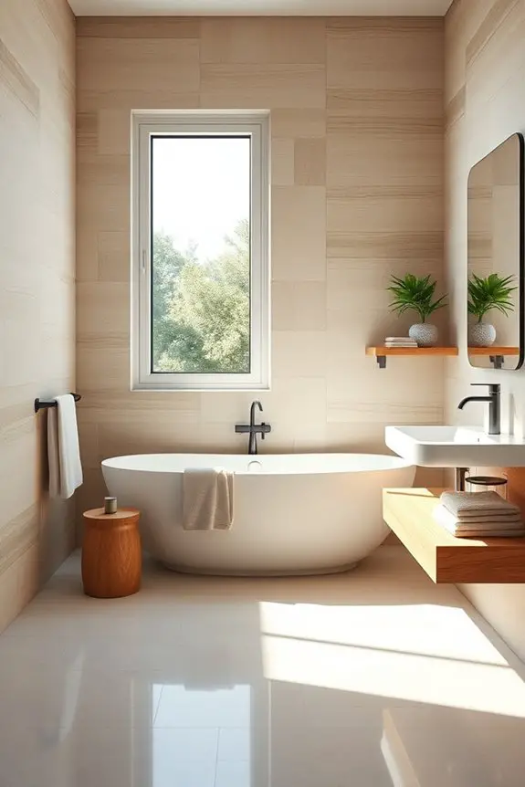 textured finishes for bathrooms
