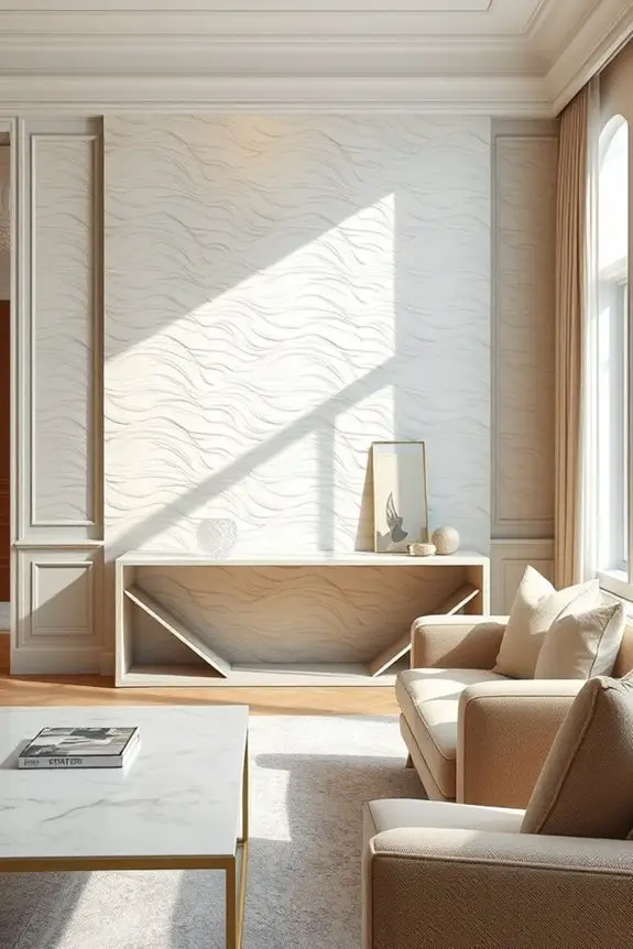 textured luxurious wall finishes