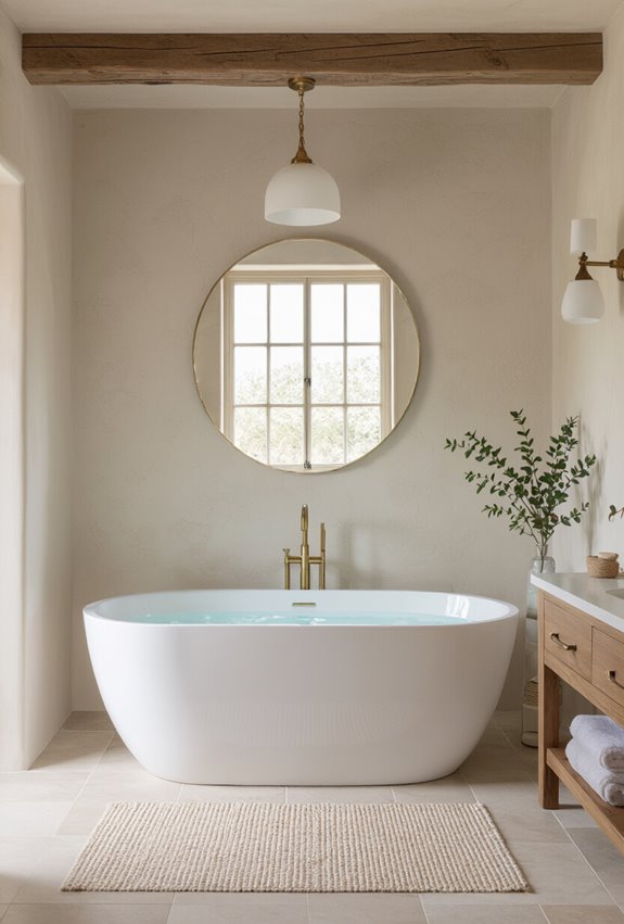 textured matte limewash plaster ambiance