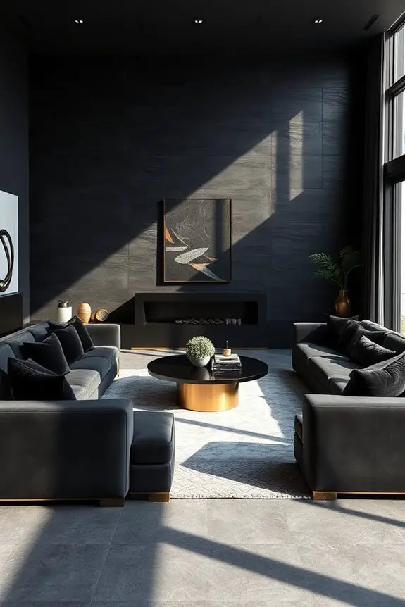textured panels enhance luxury
