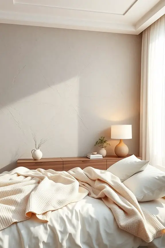 textured plaster enhances aesthetics