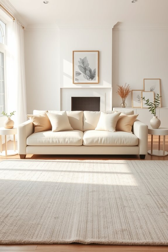 textured rugs enhance living spaces