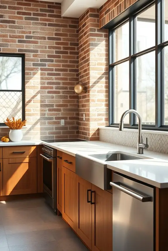 textured statement backsplash ideas
